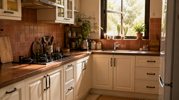 Gas knobs, oven doors, drawers — what to lock down first.