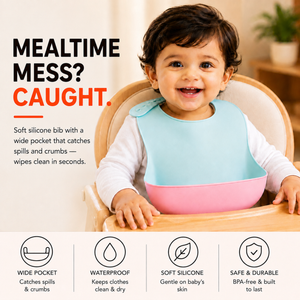 Waterproof Adjustable Feeding Bib image 2