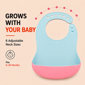 Waterproof Adjustable Feeding Bib image 4