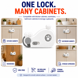 Whale Shape Cabinet Latch image 4