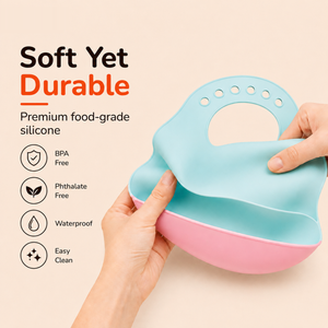 Waterproof Adjustable Feeding Bib image 5