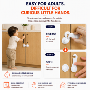 Push-and-Lift Cabinet Latch image 5
