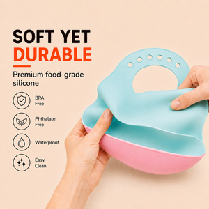 Waterproof Adjustable Feeding Bib image 5