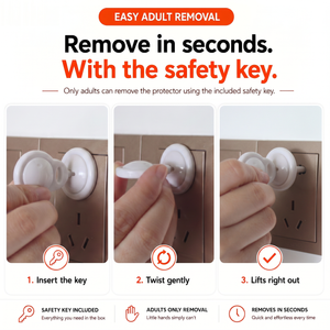 Socket Cover Guard with Removal Key image 7