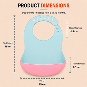Waterproof Adjustable Feeding Bib image 7
