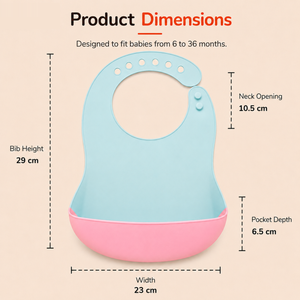 Waterproof Adjustable Feeding Bib image 6