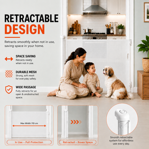 Retractable Baby & Pet Safety Gate image 3