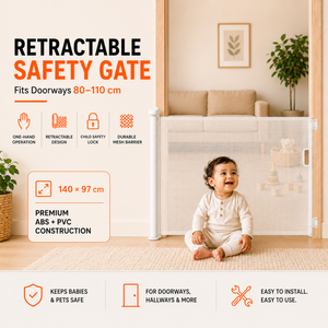 Retractable Baby & Pet Safety Gate image 4