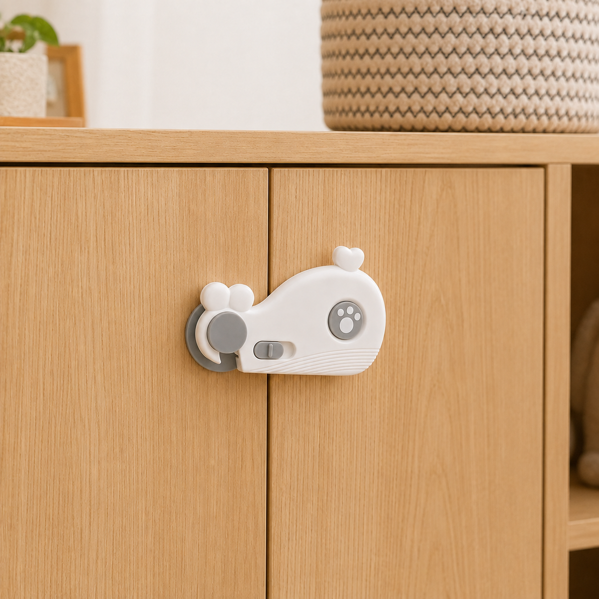 Whale Shape Cabinet Latch